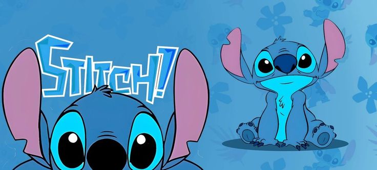 Niedliche, von Stitch inspirierte blaue Keramik-Kaffeetasse (325 ml)