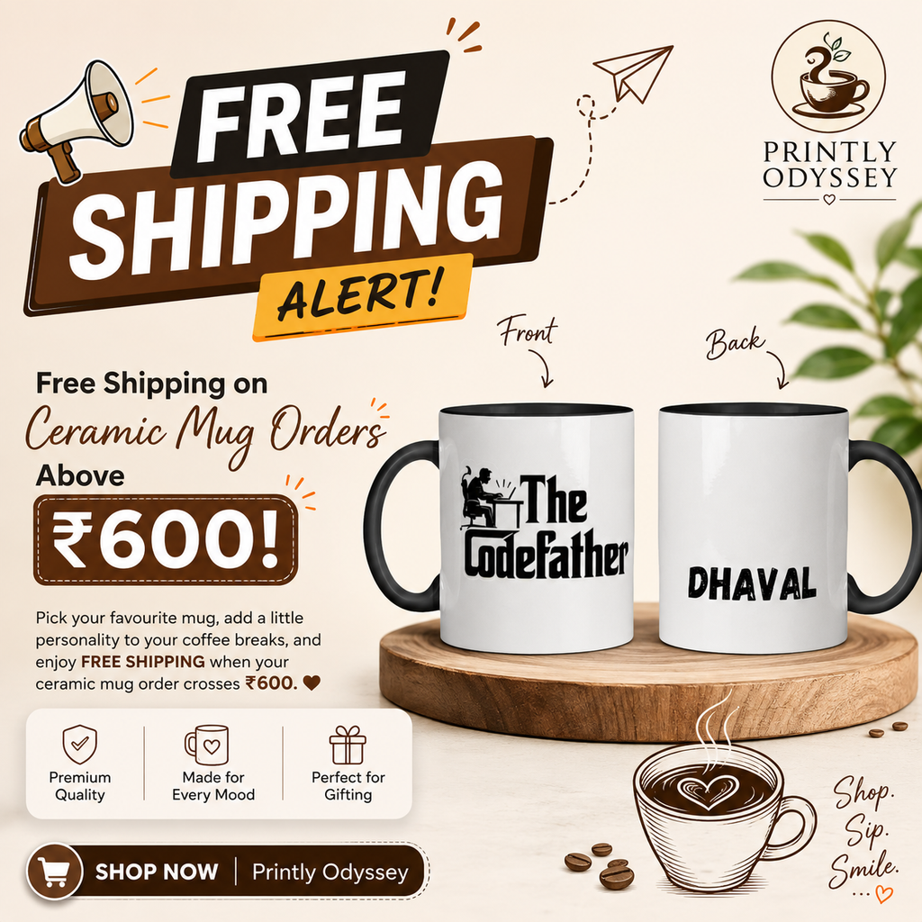"The Codefather" Developer & Software Engineer Custom Ceramic Mug